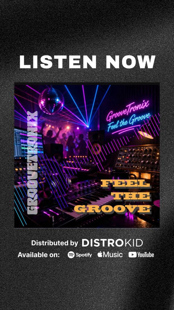 Feel the Groove DistroKid promo card