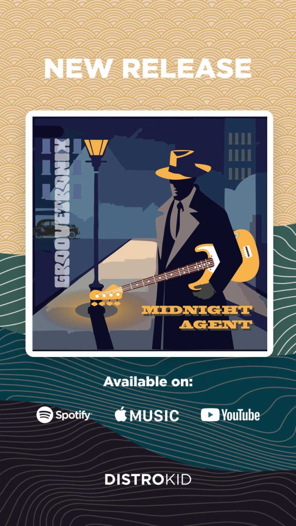 Midnight Agent DistroKid promo card